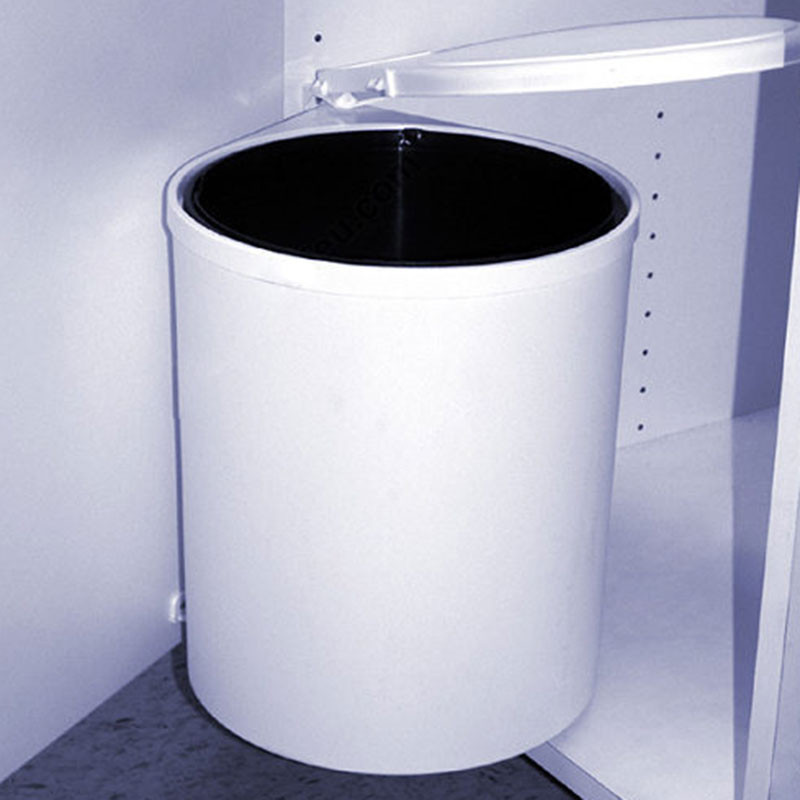 Richelieu Swivel Out Plastic Waste Bin with Lid T2700100