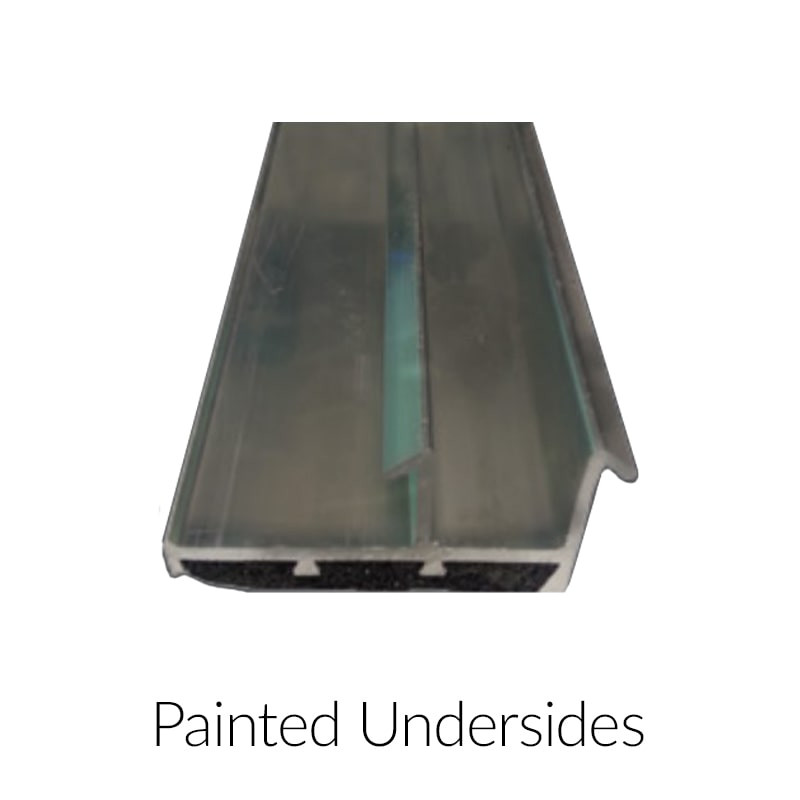 Full Abrasive 2-¼" Stair Tread with Extruded Anchor - Babcock Davis - Painted Undersides