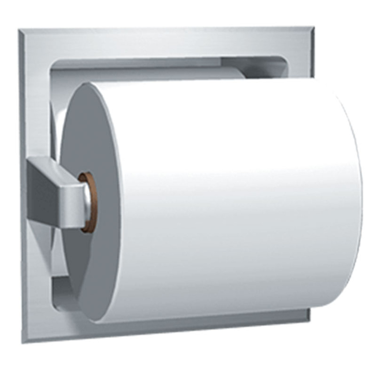 ASI Recessed Toilet Tissue Holder with Extra Roll Storage 7403