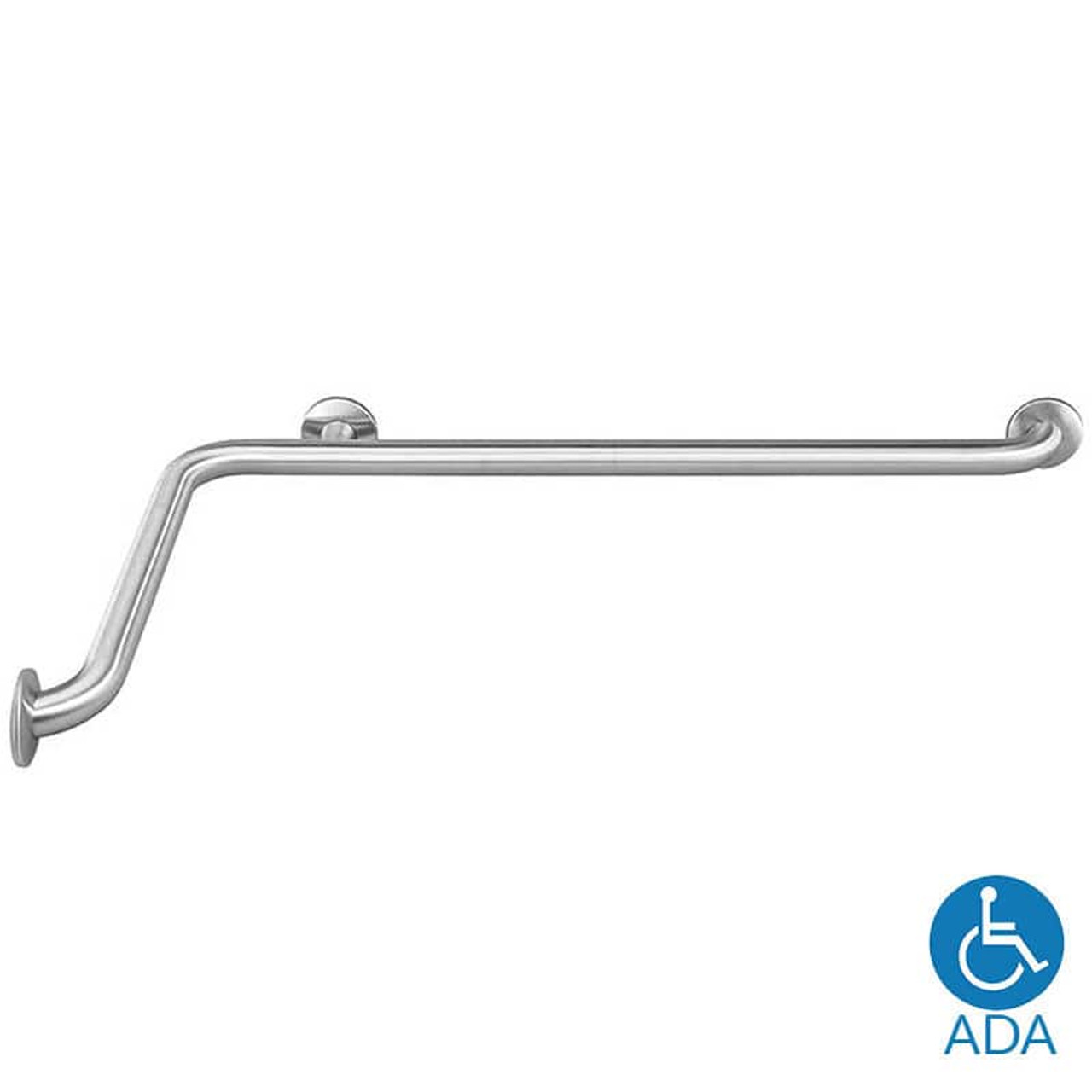 Bradley 8120 54 Inch Wall To Floor Grab Bar Division 10 Direct