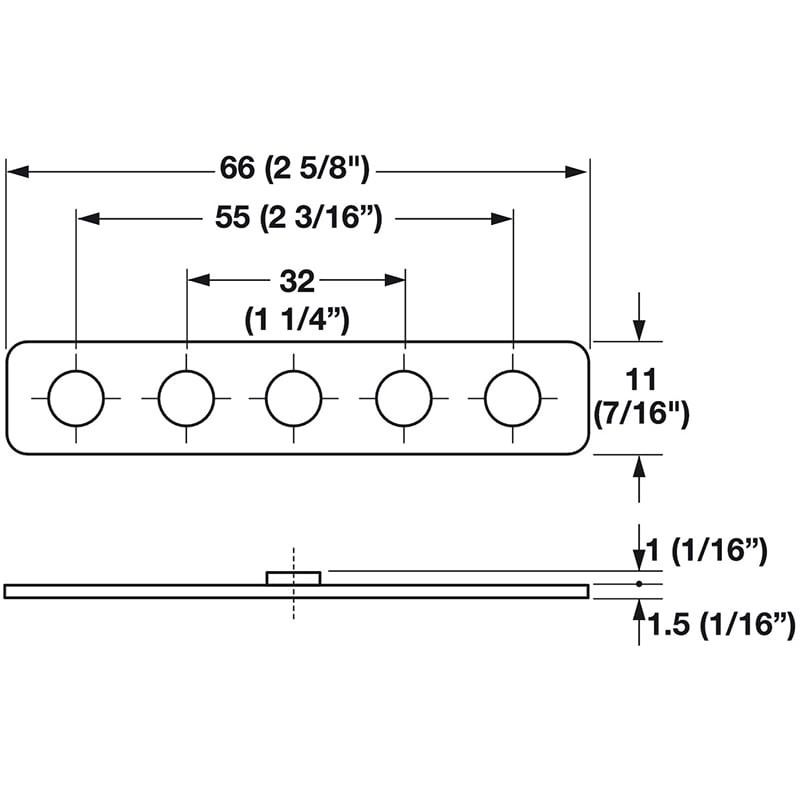 Timberline Removable Lock Core System Retaining Bracket