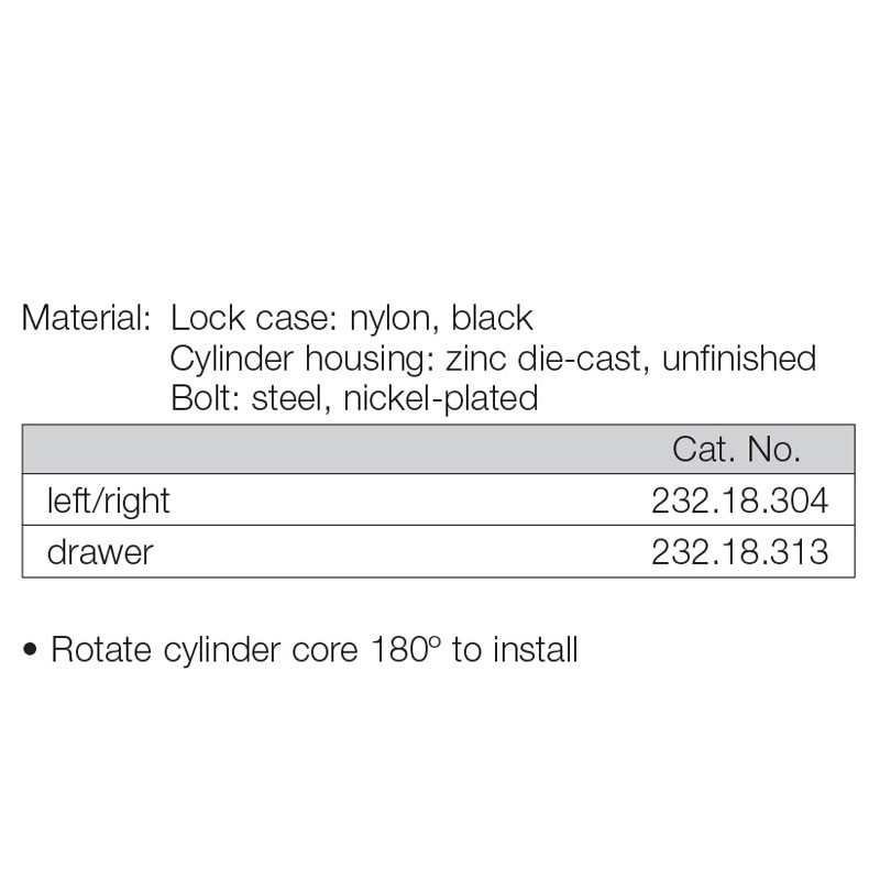 Timberline Cylinder Module System Deadbolt Lock (232.18.304)-detail 2
