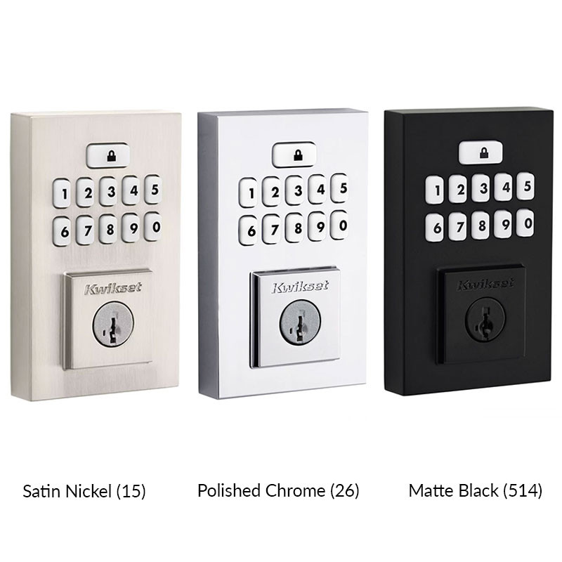 Kwikset SmartCode 260 Contemporary Electronic Keypad Door Lock