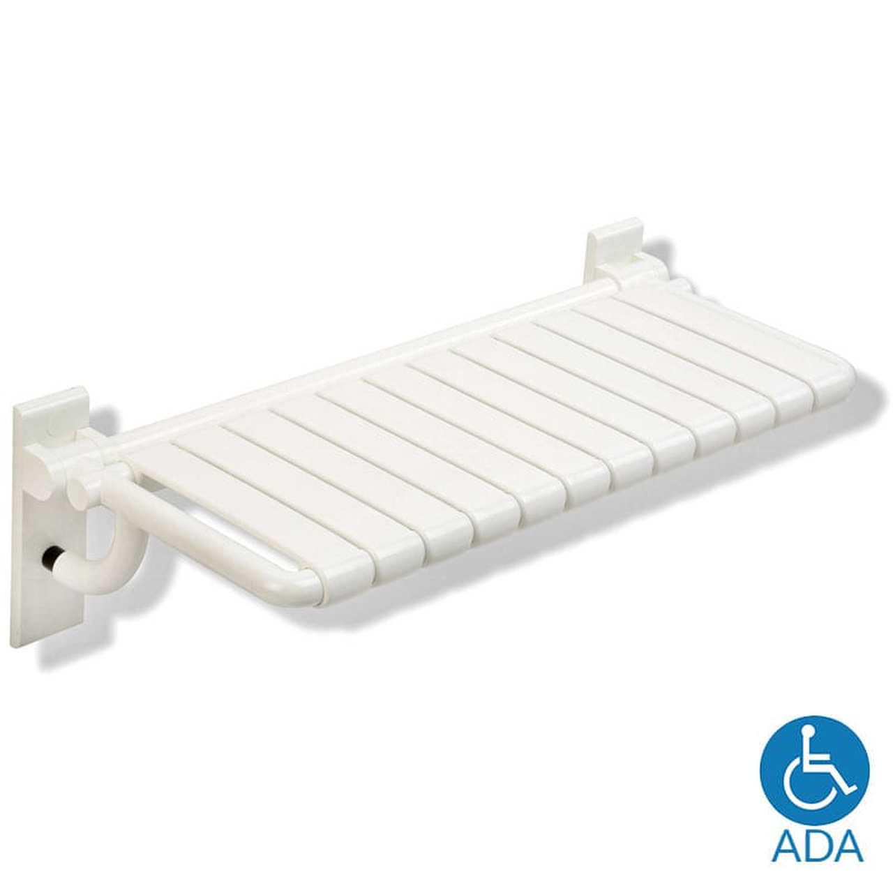 HEWI Nylon Fold Up Shower Seat 323/16" Wide Series 801