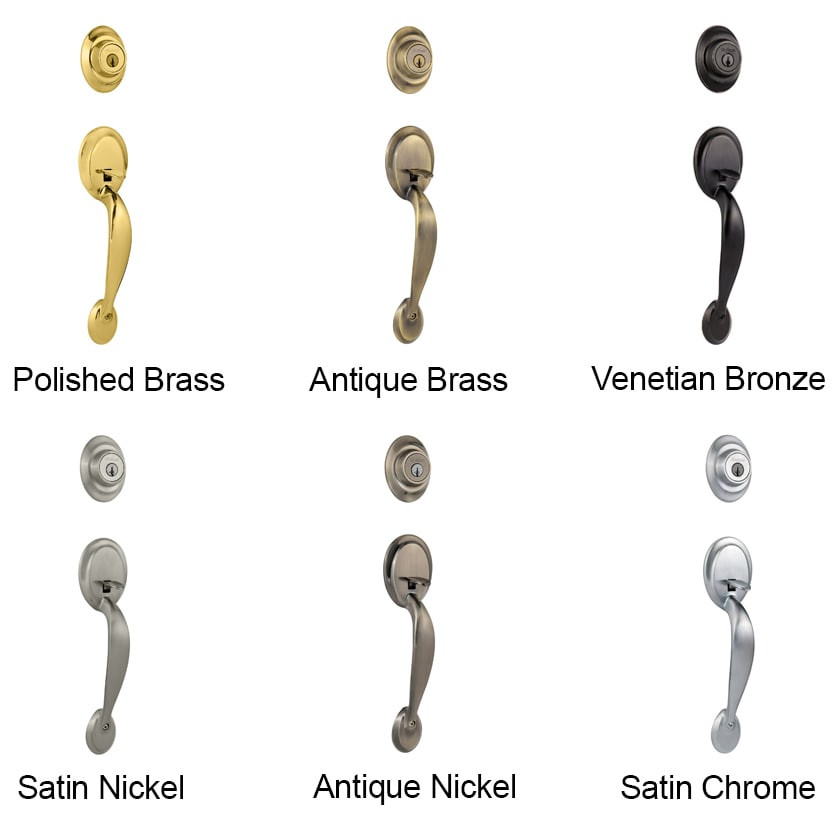 Kwikset Dakota Door Handleset | Single or Double Cylinder Security