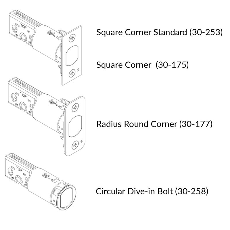Falcon W Series Grade 2 Dane Door Lever