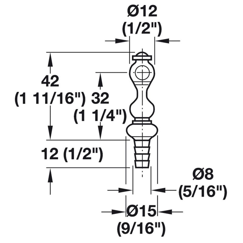 Hafele Metal Rail System - Spec Sheet