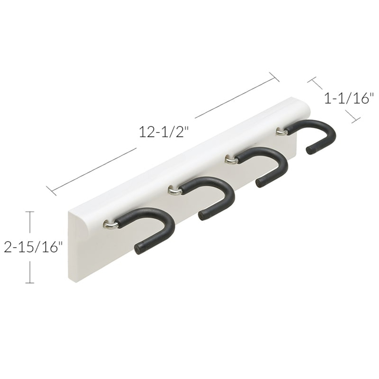 Hafele Broomstick Holder 520.44.700 - Spec Sheet