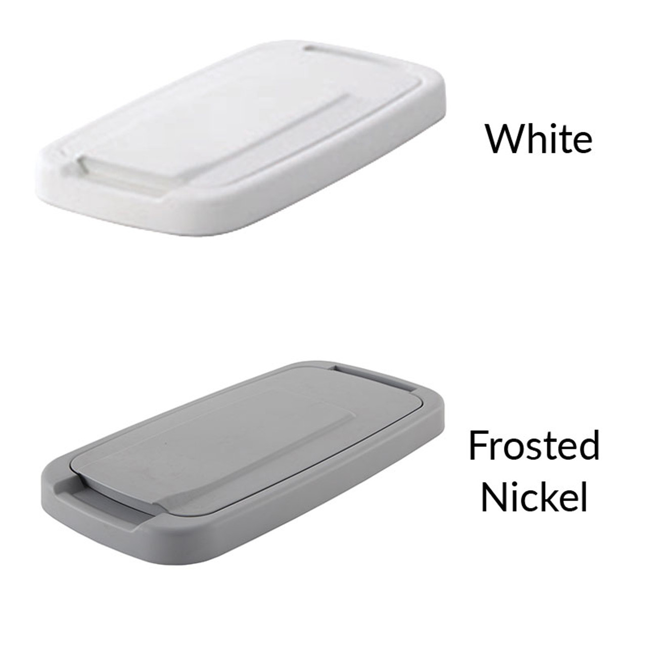 Knape & Vogt Wood Frame Pull-Out Side Mount Dual Waste Bin 503.12.746 - Optional Lid 