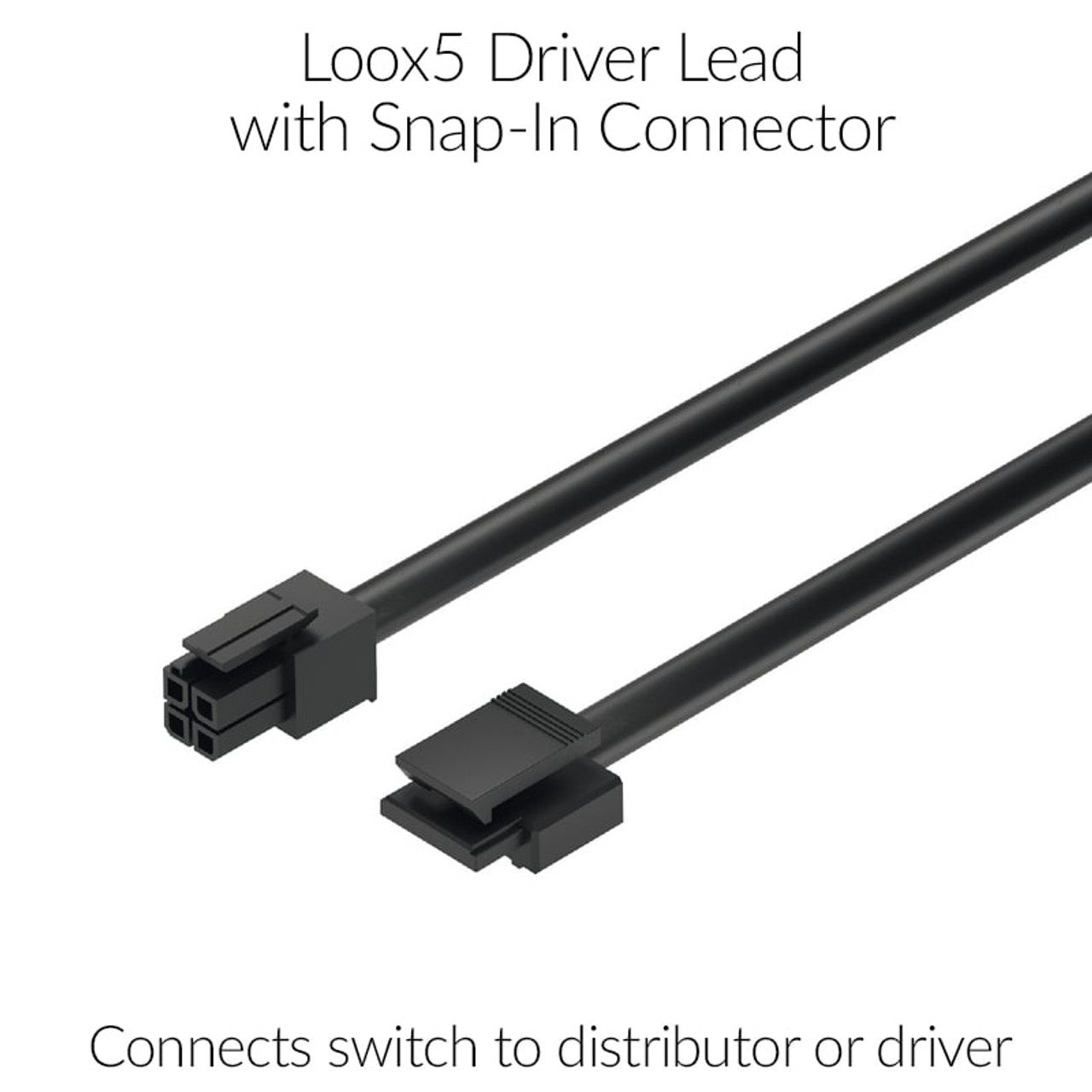 Loox5 LED Motion Activated Modular Sensor Dimmer Switch - Connection