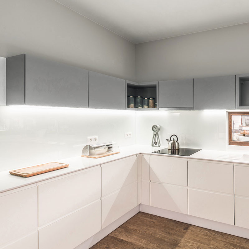 Loox5 Flexible LED Light Strip 3049 Multi White 24V Cut to Length Installed