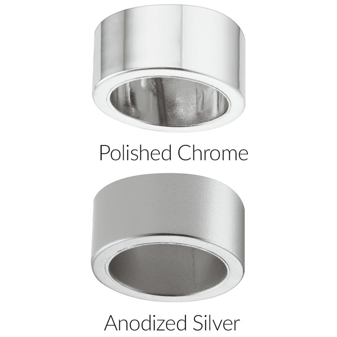 Loox5 LED Modular Mini Puck Light 2022 Monochrome 12V - Trim Finish