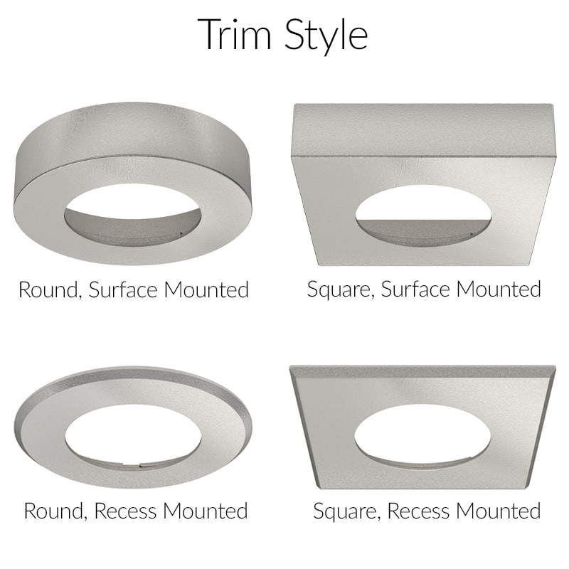 Loox5 LED Modular Puck Light 3091 Multi White 24V - Trim Style