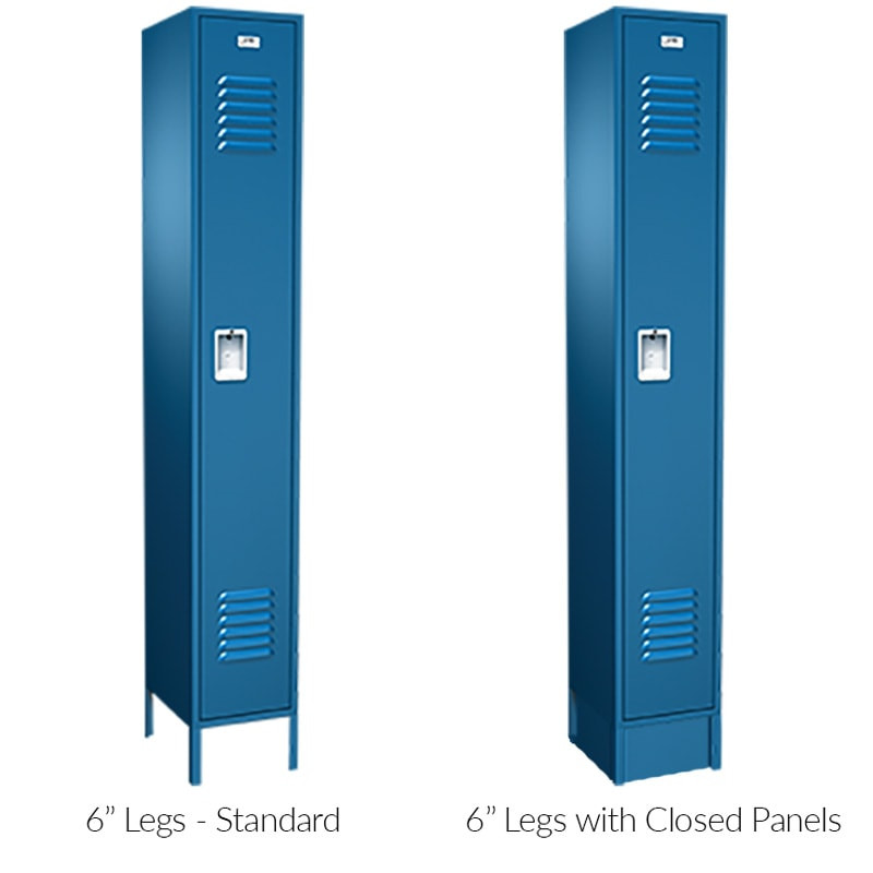 ASI Metal Lockers Single Tier Traditional Collection - ADA Compliant