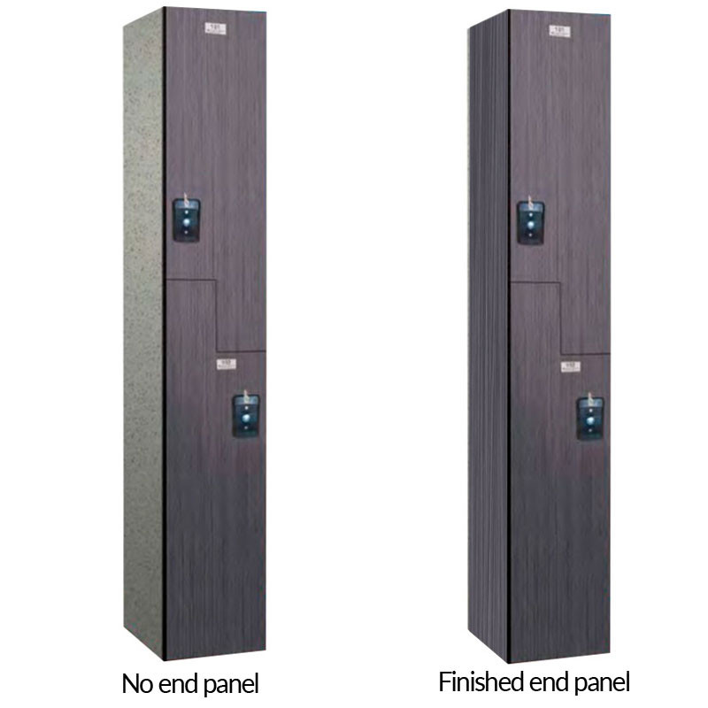 ASI Two Person Phenolic Z Lockers - Traditional Plus Collection