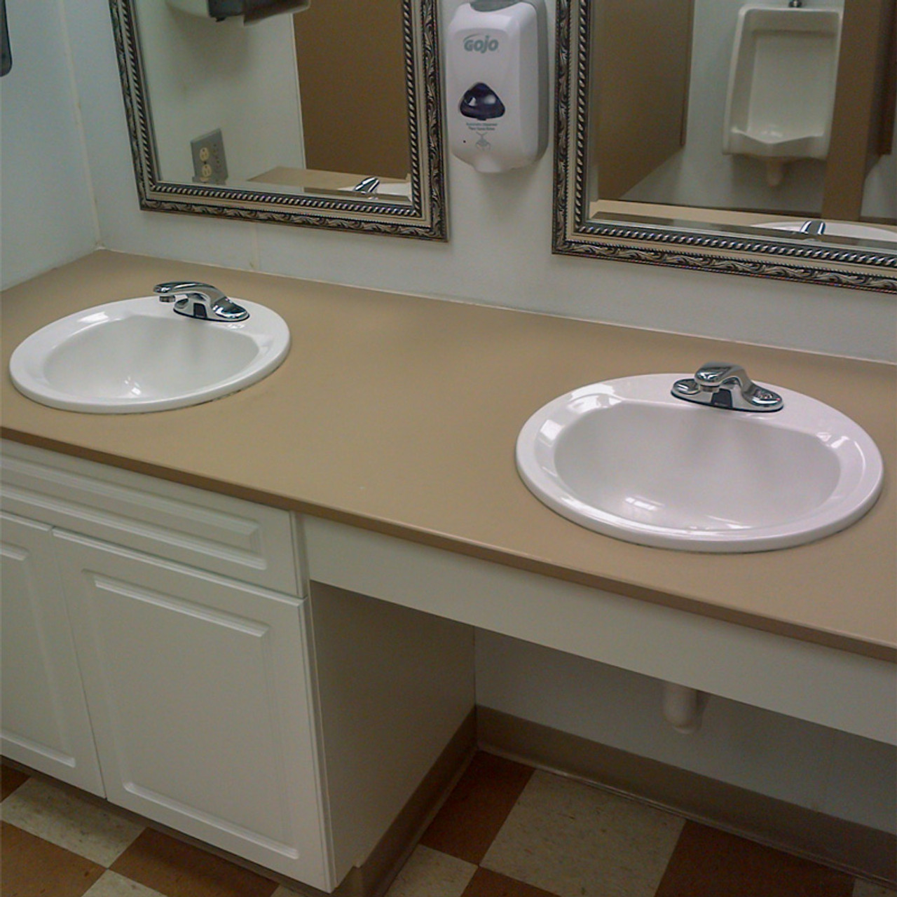 plastic vanity sink