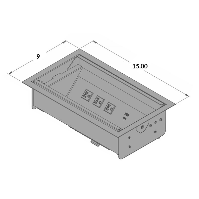 Oasis Mini (4 or 6 Power plus Data Options)- Size
