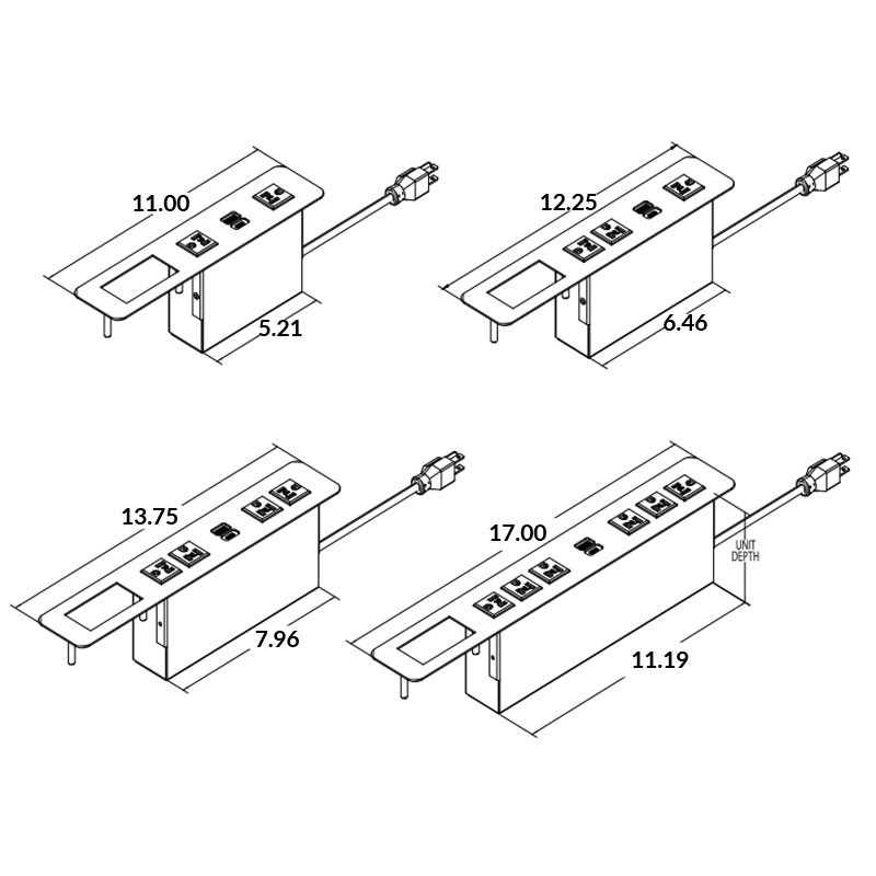 Cove - Clamp Mount 2 to 6 Power - Size