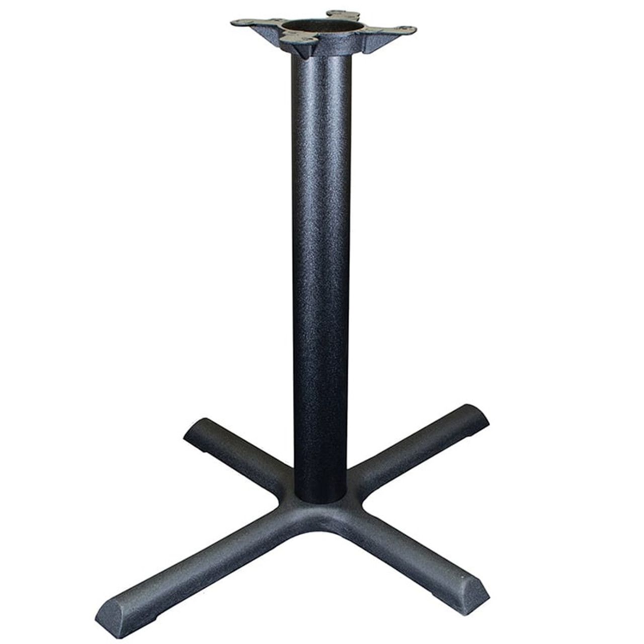 Signature Series Cast Iron X-Base Table Pedestal - Table Height - Default
