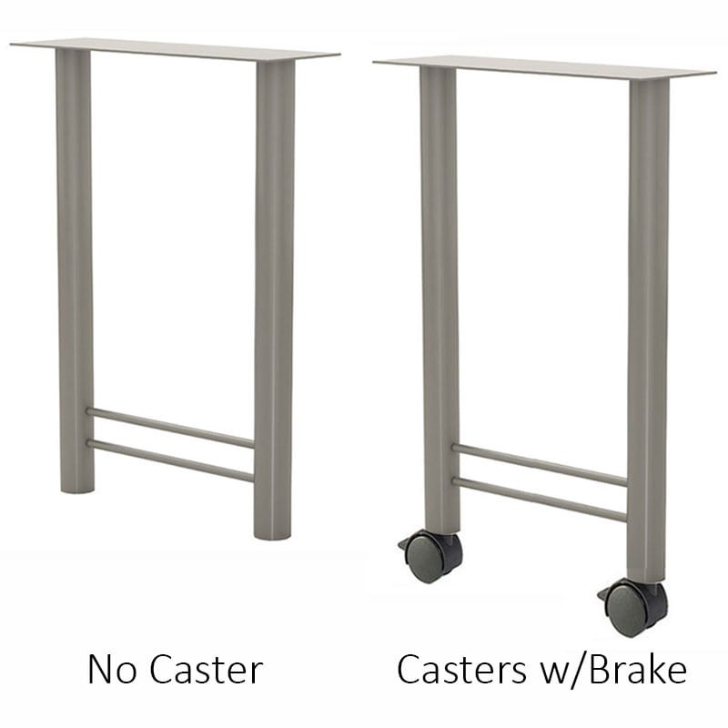 H-Base Metal Table Support - 3