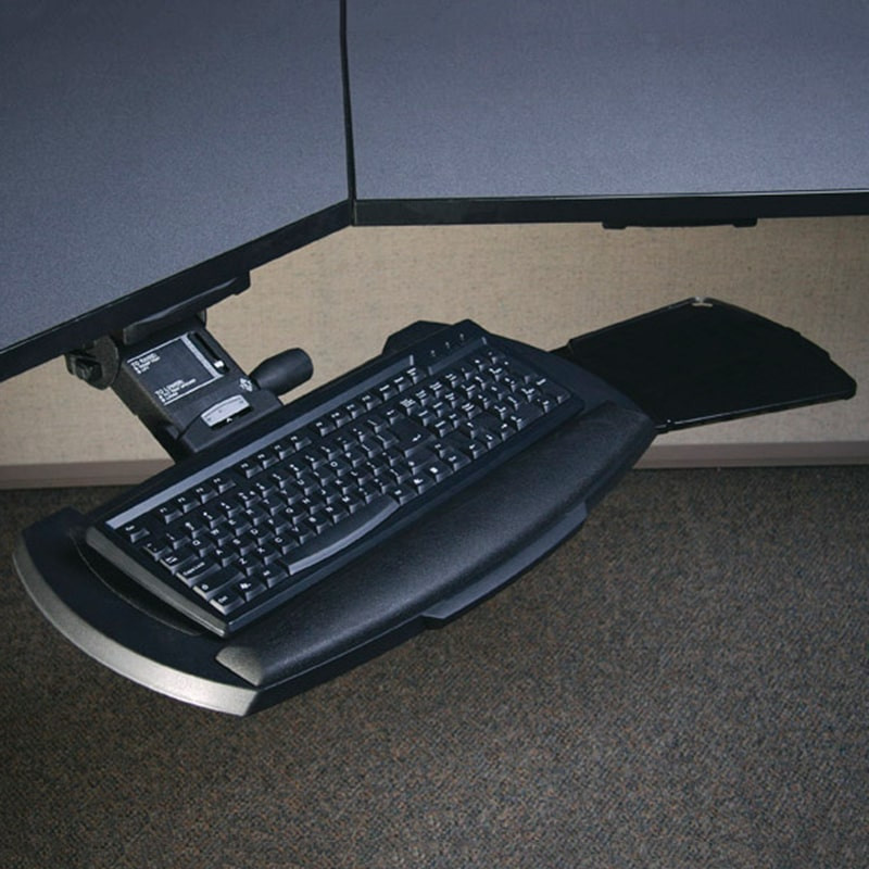 Hafele Ergonomic Keyboard Arm and Mouse Tray Mix and Match