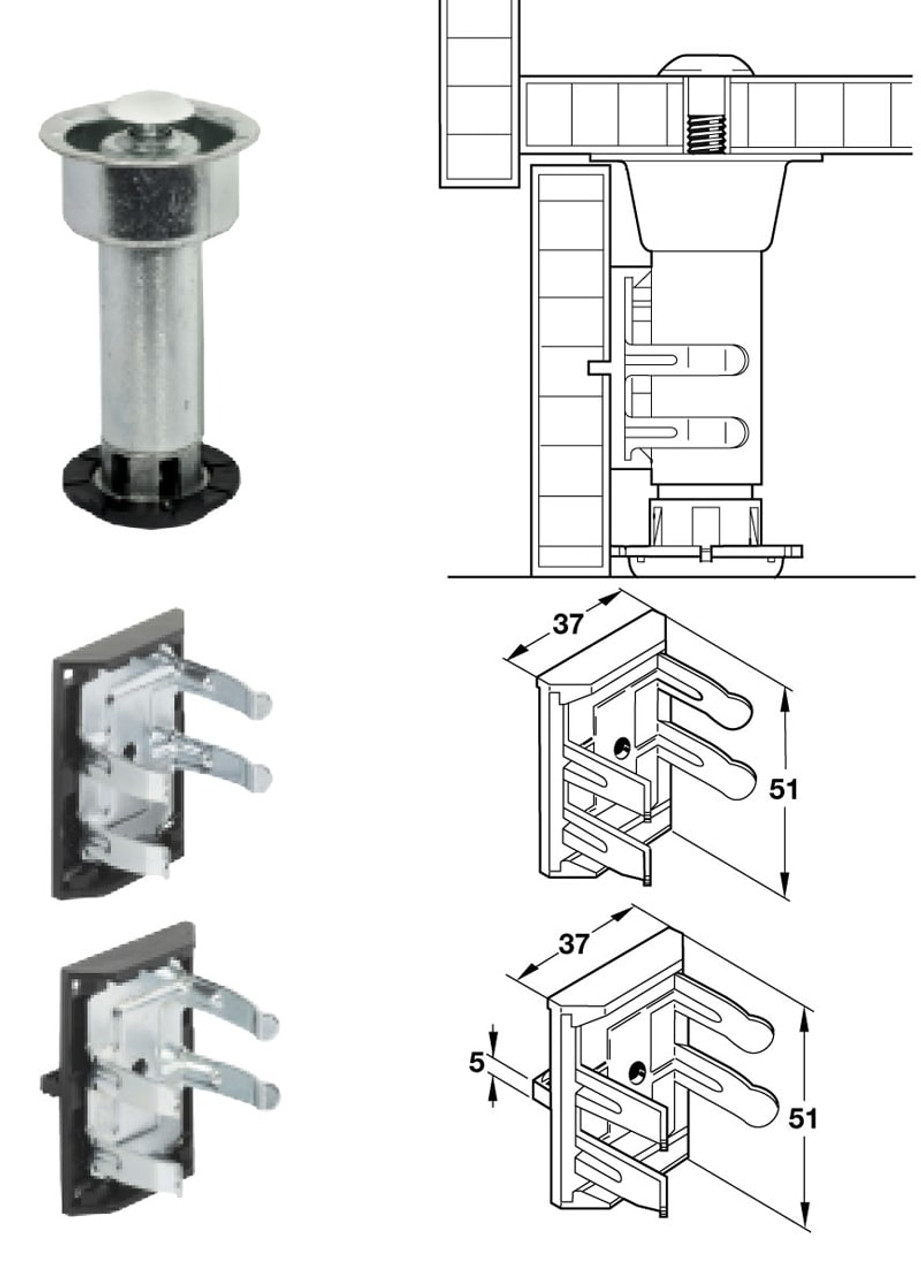 Levelers 637.19.219 (each) Harbor City Supply