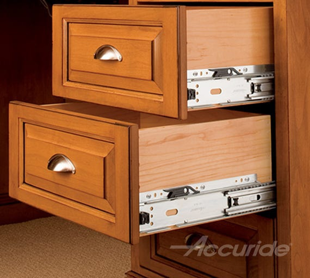 Accuride 3017 Drawer Slide Full Extension with 1