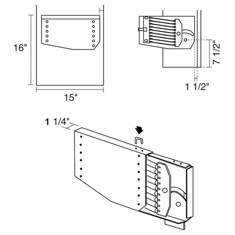 Folding Box Bed Mechanism-detail 4