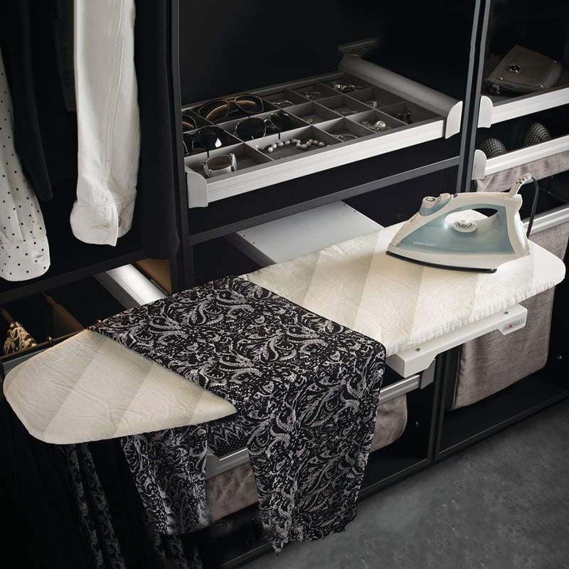 Hafele Ironfix Shelf-Mounted Ironing Board 568.60.781