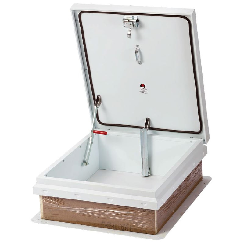 Diamond Series Roof Hatch - Galvanized Steel - JL Industries