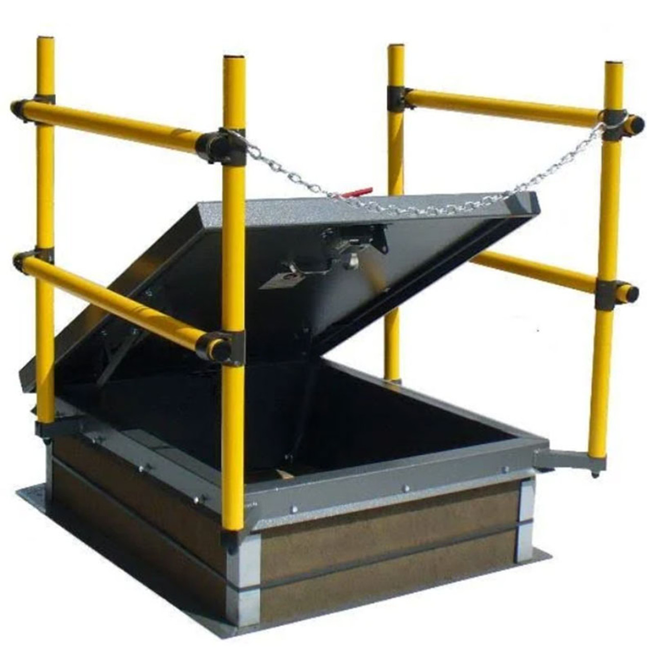 JL Industries Saf-T-Hatch Rooftop Safety Railing System