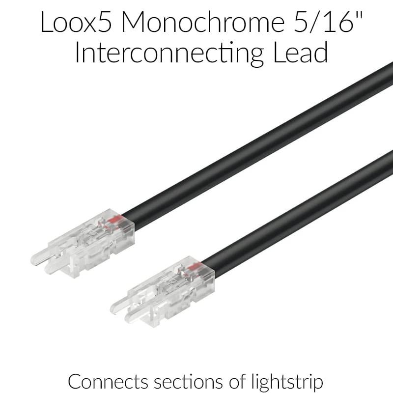 Loox5 Flexible LED Light Strip 3152 Monochrome 24V Cut to Length - Interconnecting