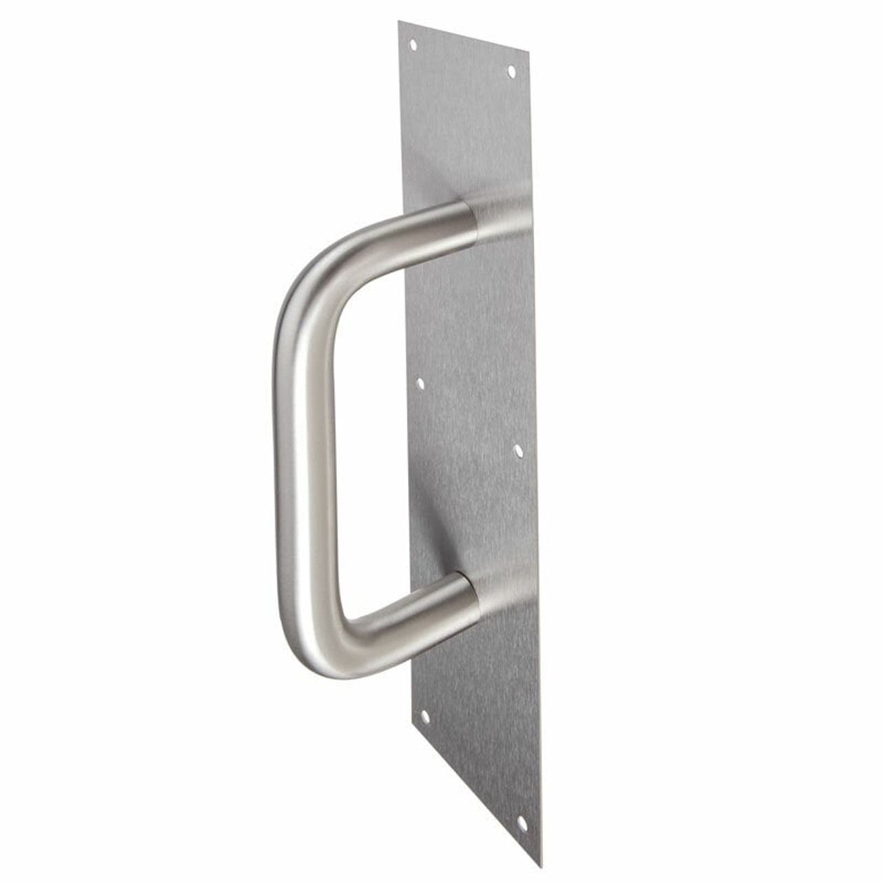 PDQ Pull Plate with 1" Round ADA Compliant 8" Door Handle