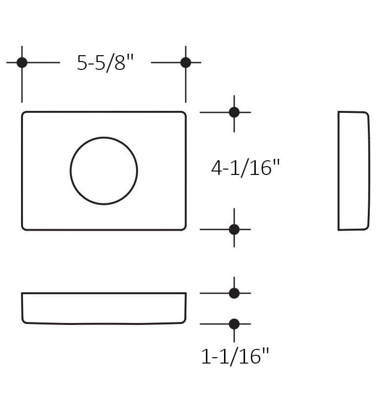 HEWI Nylon Hygiene Bag Dispenser - Wall Mounted - Spec Sheet