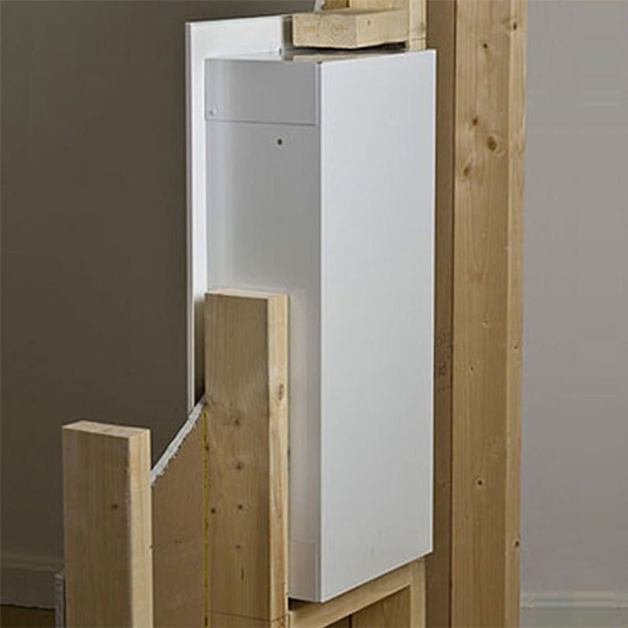 Recessed Aluminum Fire Extinguisher Cabinet - Academy JL