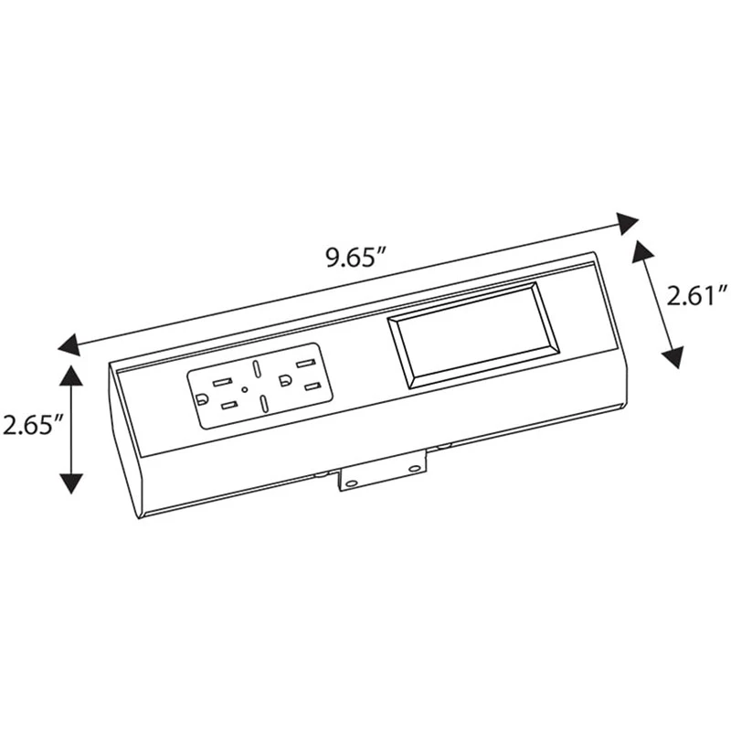 G2 Relocatable Hub – 2 Power plus Data Options - Size