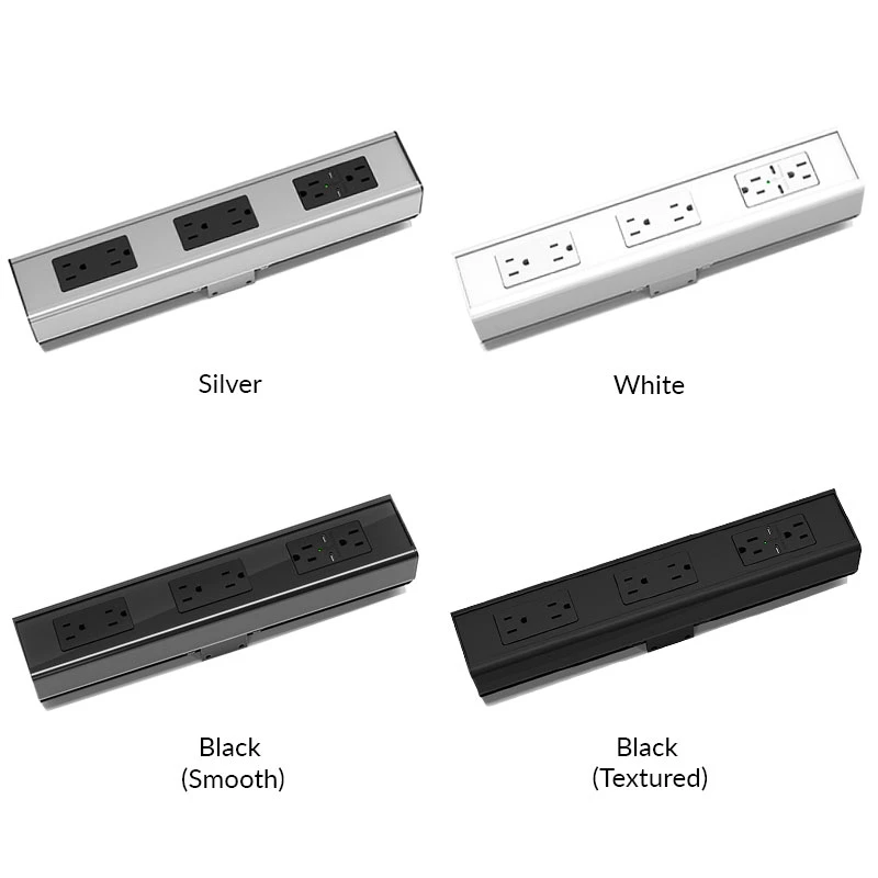 Seclusion G2 Relocatable Hub - 6 Power plus USB Options - Finish