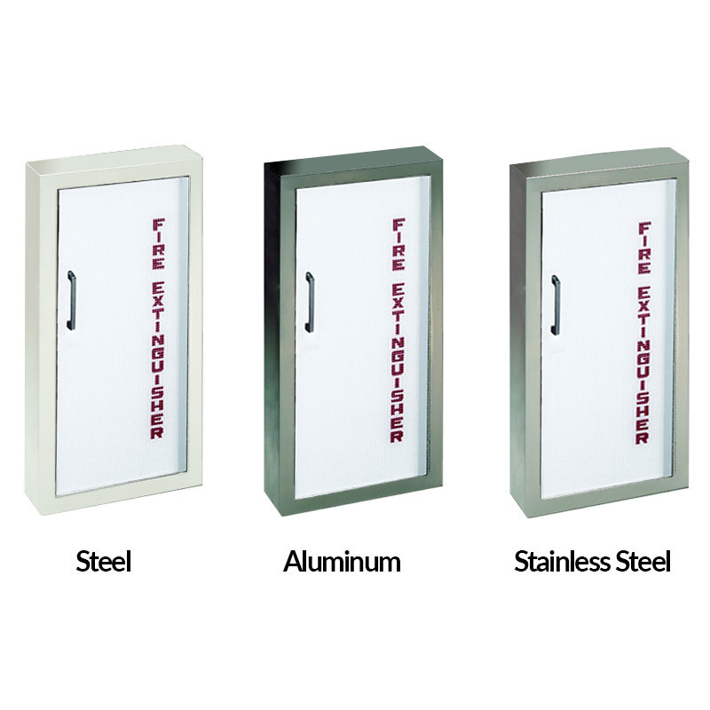 Semi-Recessed Fire Extinguisher Cabinet - Panorama JL Industries