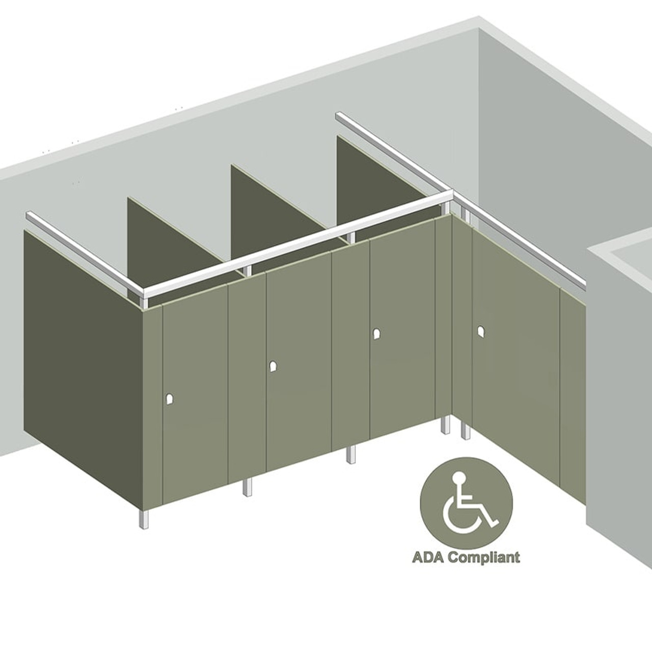 Scranton Toilet Partitions Color Chart