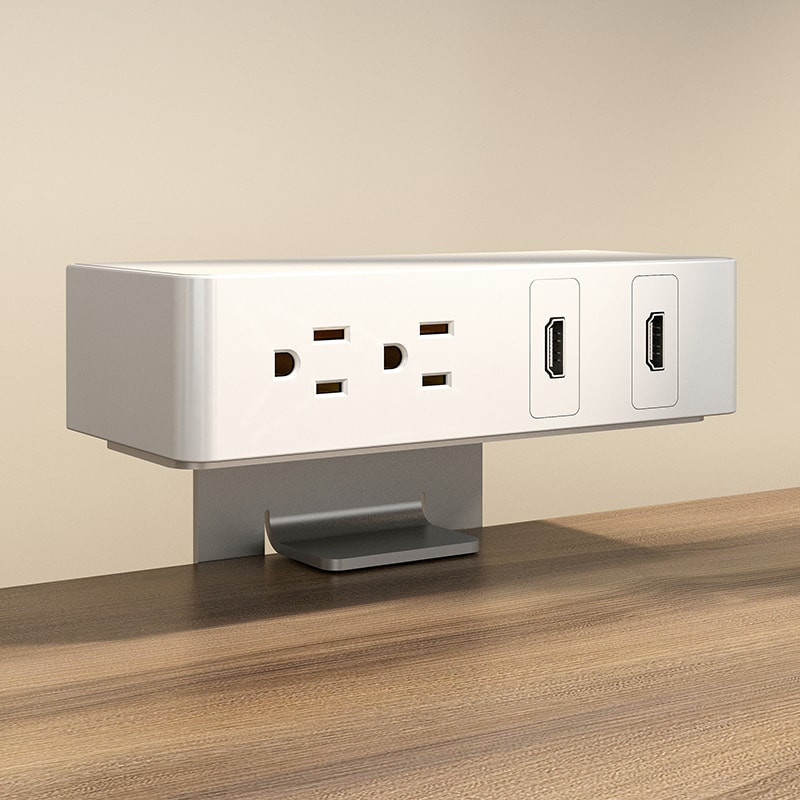 Ashley 202 Relocatable Plastic Hub - 2 Power Plus Data Options