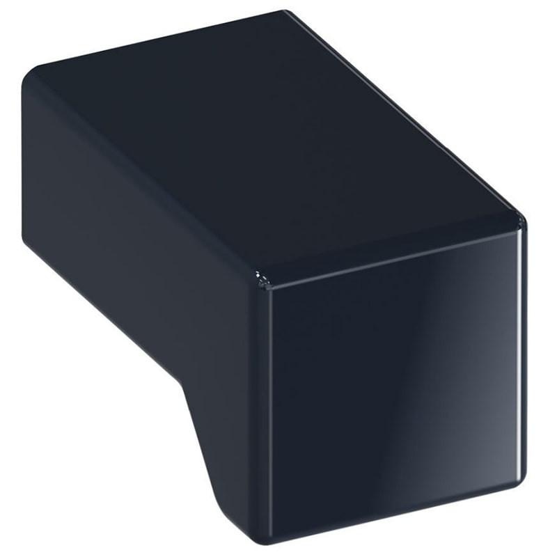 HEWI Nylon Cabinet Door Knob - Cube with Recess - Series 547