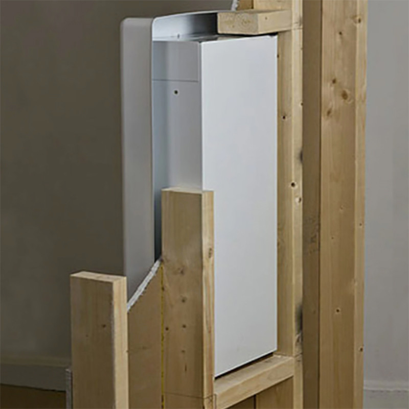 Semi-Recessed Fire Rated Extinguisher Cabinet - Clear Vu JL Industries