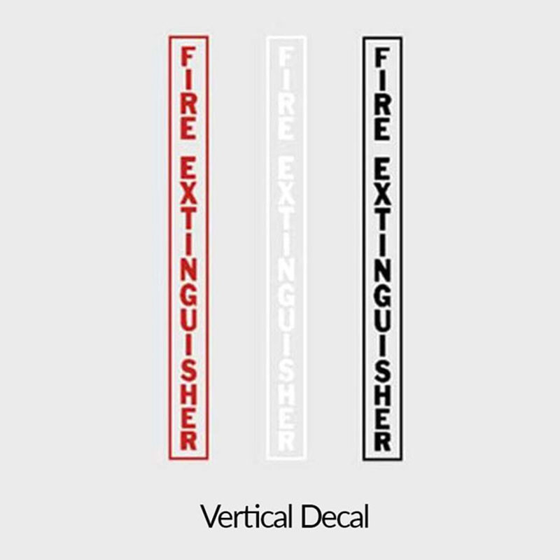 Semi-Recessed Fire Rated Extinguisher Cabinet - Clear Vu JL Industries