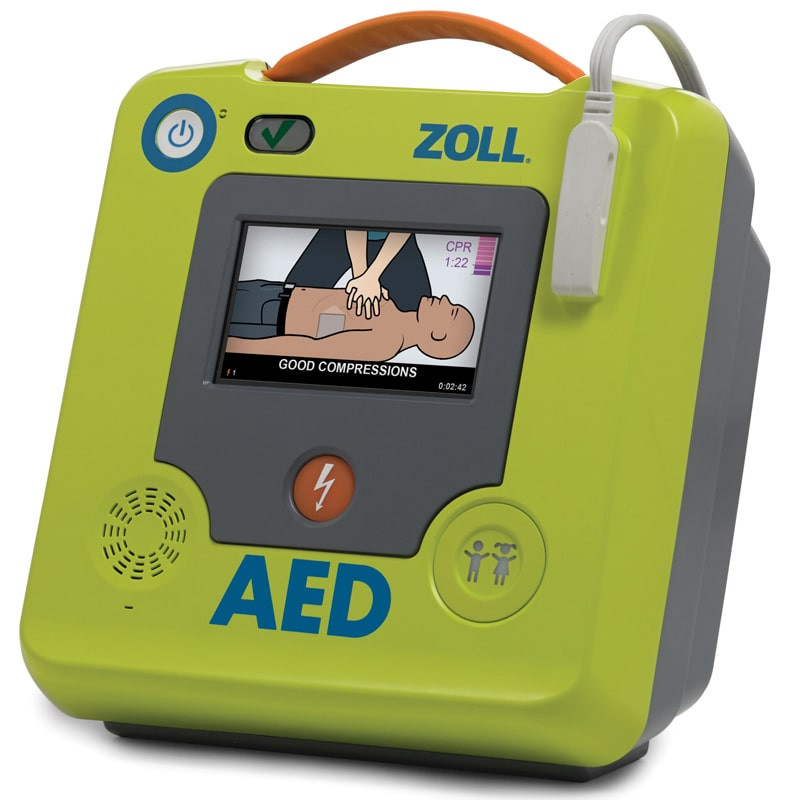 d*3様 ◇有機ELモデル＋コントローラー◇ブルー✕レッド◇箱あり◇美品◇ ZOLL AED 3 Defibrillator | AED.com
