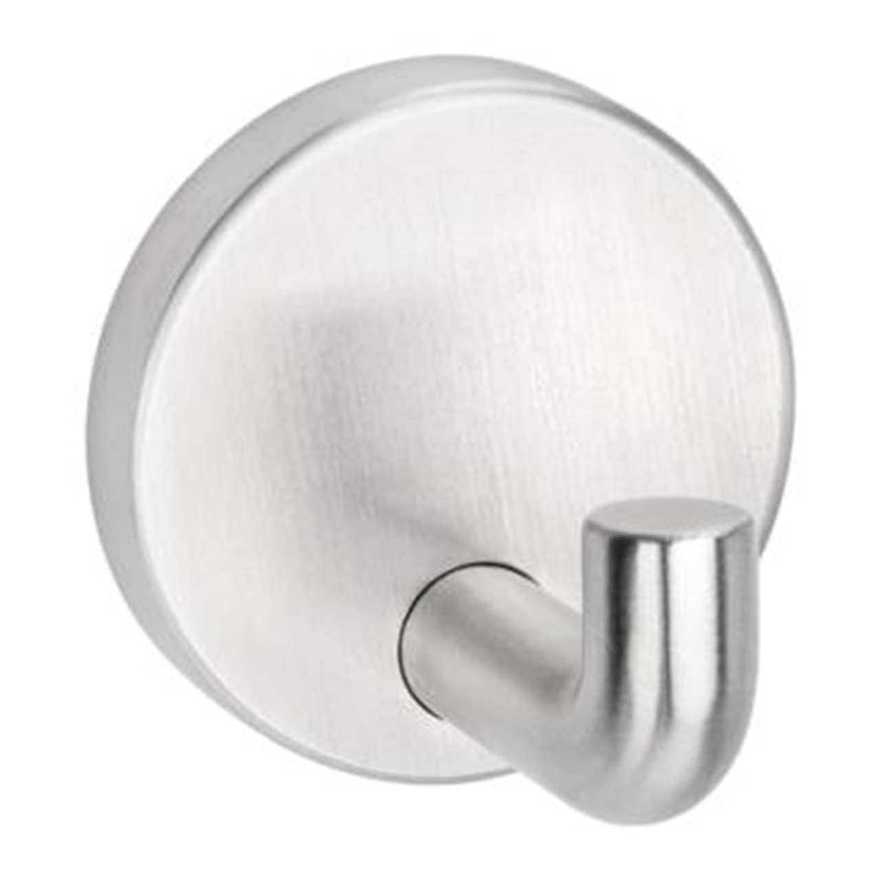 HEWI Stainless Steel Single Wall Hook with Round Rose - 805.90.011