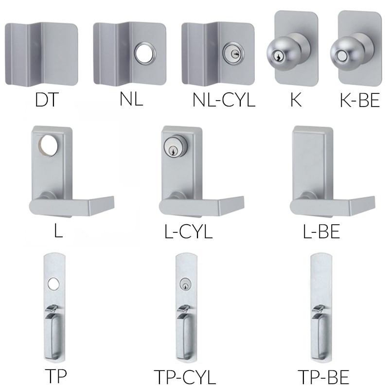 Von Duprin 22 Series Rim Exit Device - Fire Rated