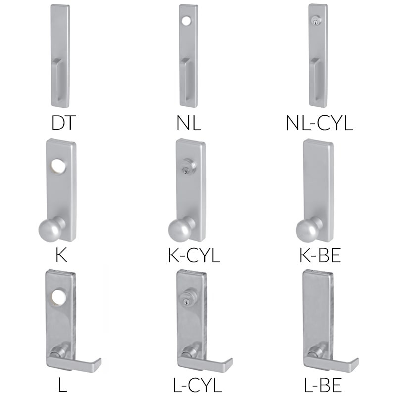 Falcon 24 Series Concealed Vertical Rod Exit Device | Fire Rated