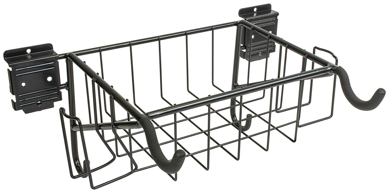 Slatwall horizontal 2024 bike rack