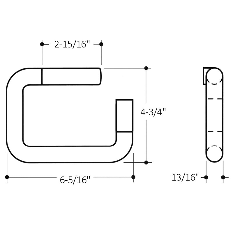 HEWI Nylon Theft Resistant Toilet Tissue Roll Holder with Lock - Spec Sheet 