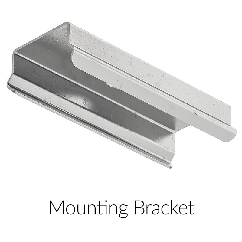 Loox5 Concealed Clip Surface Mount Profile 2103 for LED Light Strips - Mounting Bracket